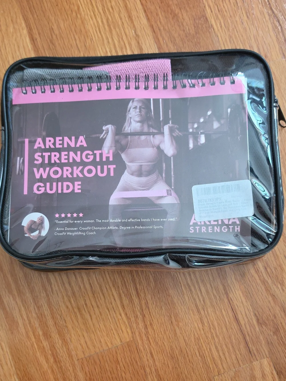 Pink Workout Guide Pouch